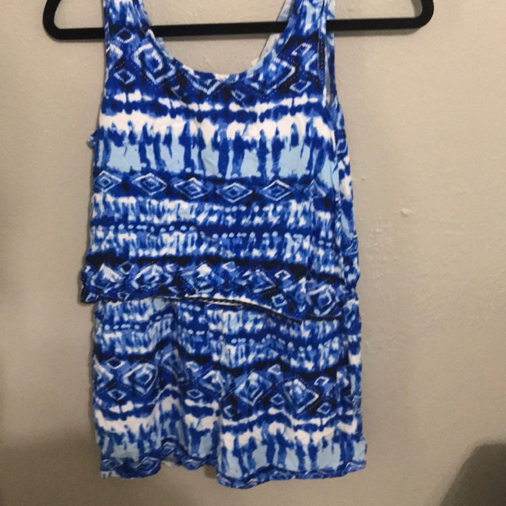 Blue Romper